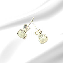 Load image into Gallery viewer, Women’s Natural Moonstone Sterling Silver stud Earrings
