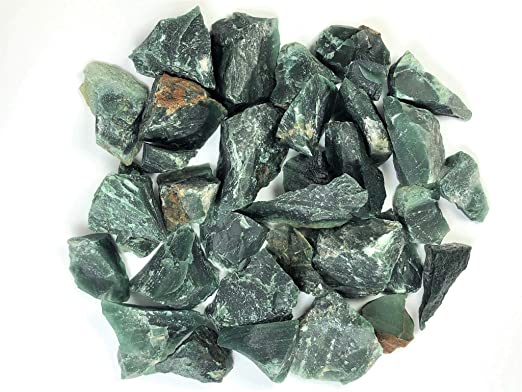 Green Jasper natural raw crystals