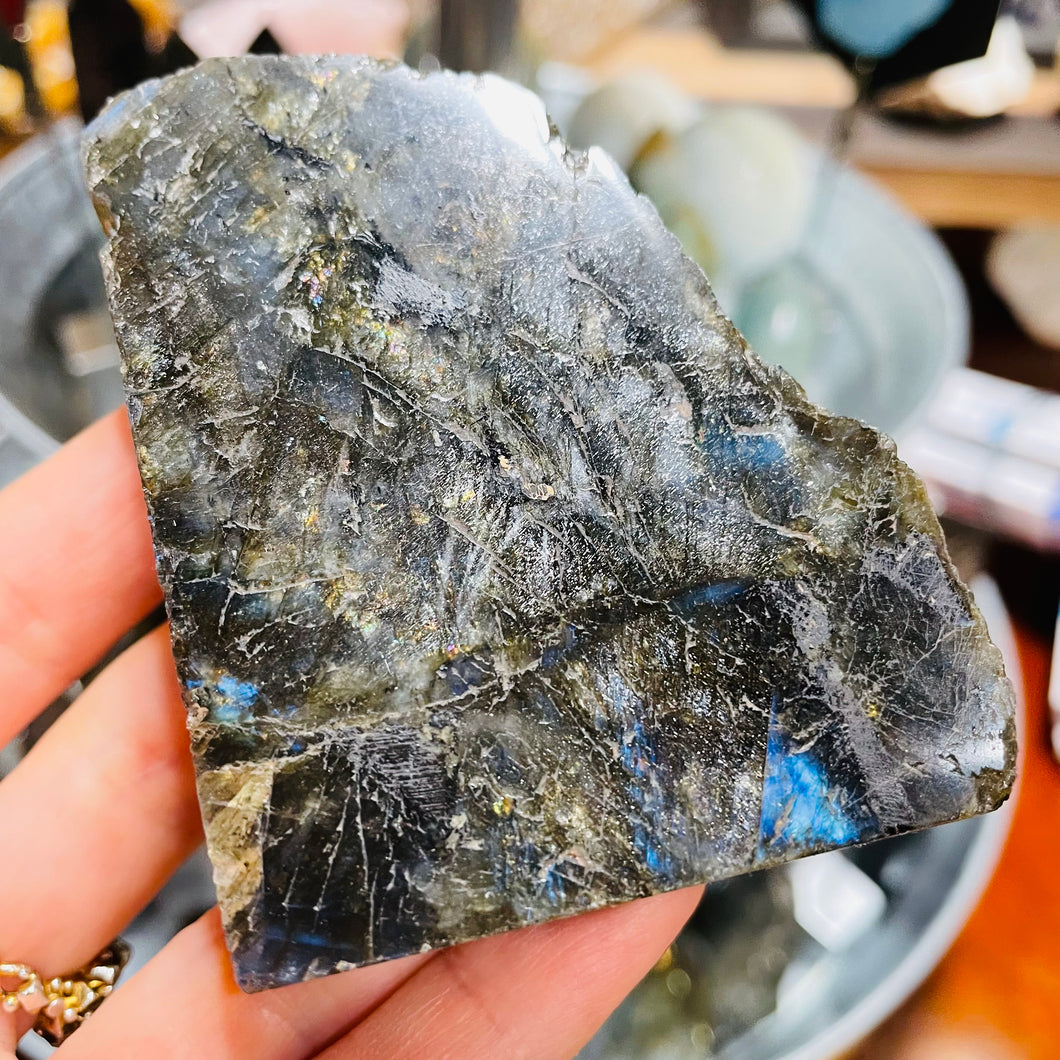 Natural Labradorite stone