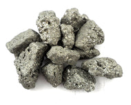 Pyrite natural raw crystals