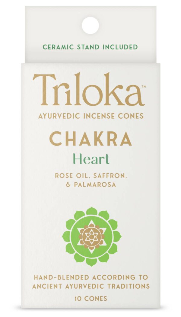 Triloka Heart Chakra Cones