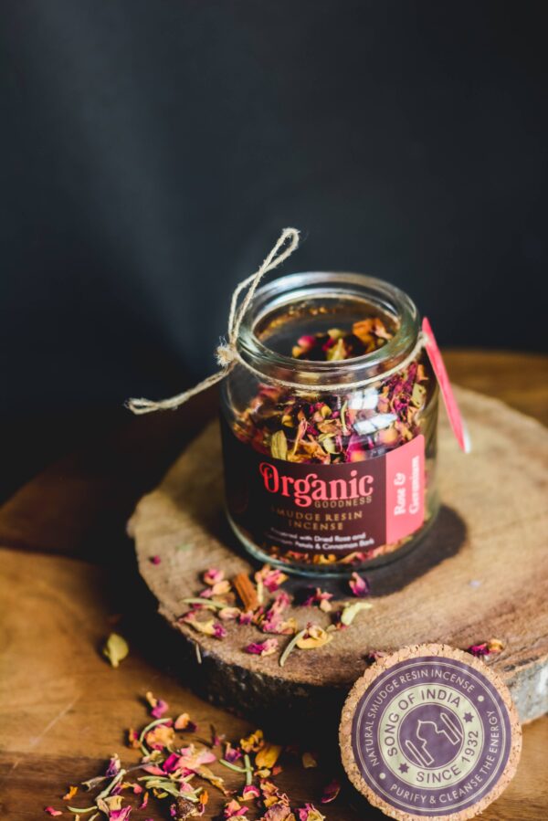 Rose & Geranium Organic Resin