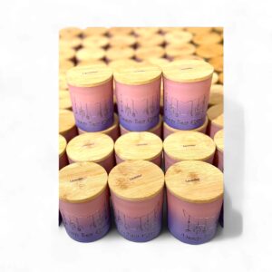 Lotion Candle Jar Lavender