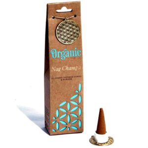 Organic Goodness Incense Cones - Nag Champa