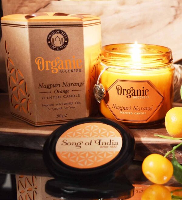 Organic Goodness Candle Orange