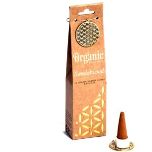 Organic Goodness Incense Cones - Sandalwood