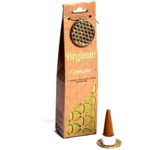 Organic Goodness Incense Cones - Cannabis