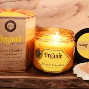 Organic Goodness Candle Sandalwood