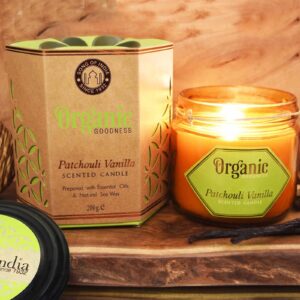 Organic Goodness Candle Patchouli Vanilla