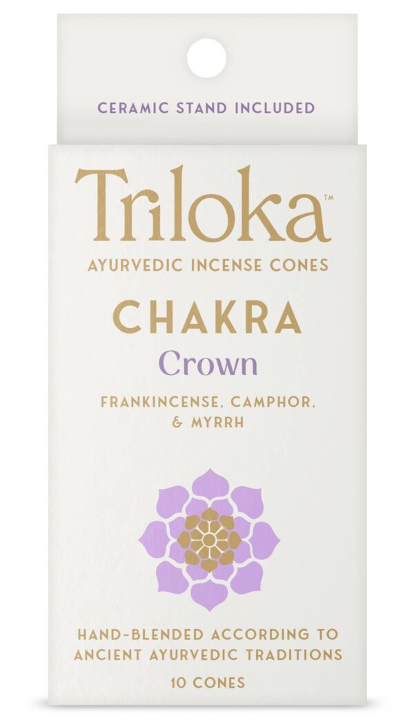 Triloka Crown Chakra Cones