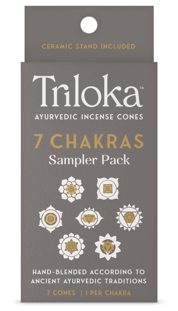 Triloka Chakra Sampler Pack Cones
