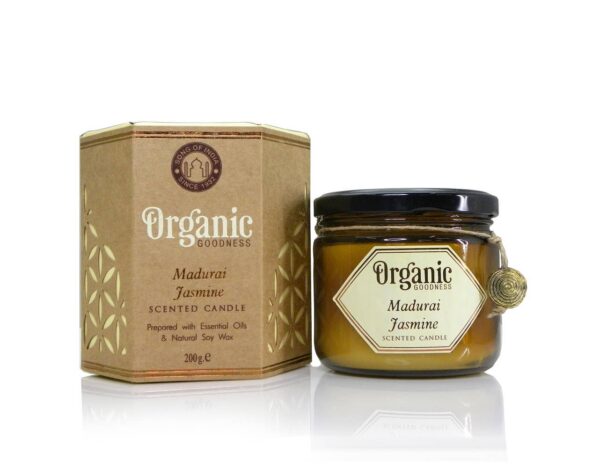 Organic Goodness Candle Jasmine - Image 3
