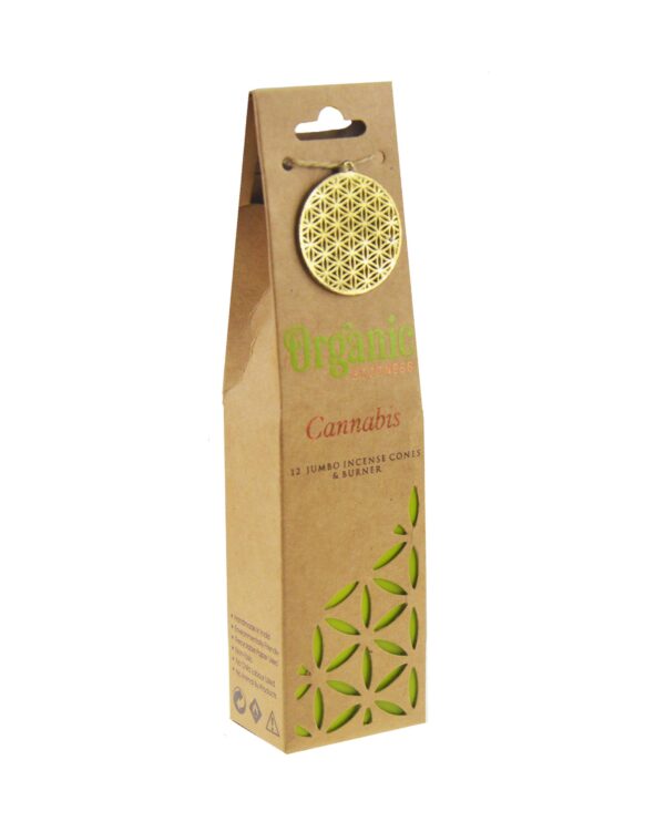 Organic Goodness Incense Cones - Cannabis - Image 2