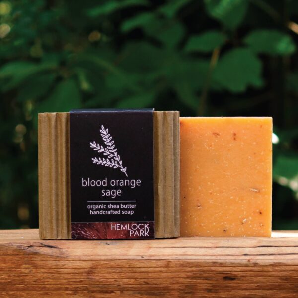 Blood Orange Sage | Organic Shea Butter Soap - Image 2