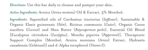 Bar Soap Therapeutic Eucalyptus & Mint - Image 3