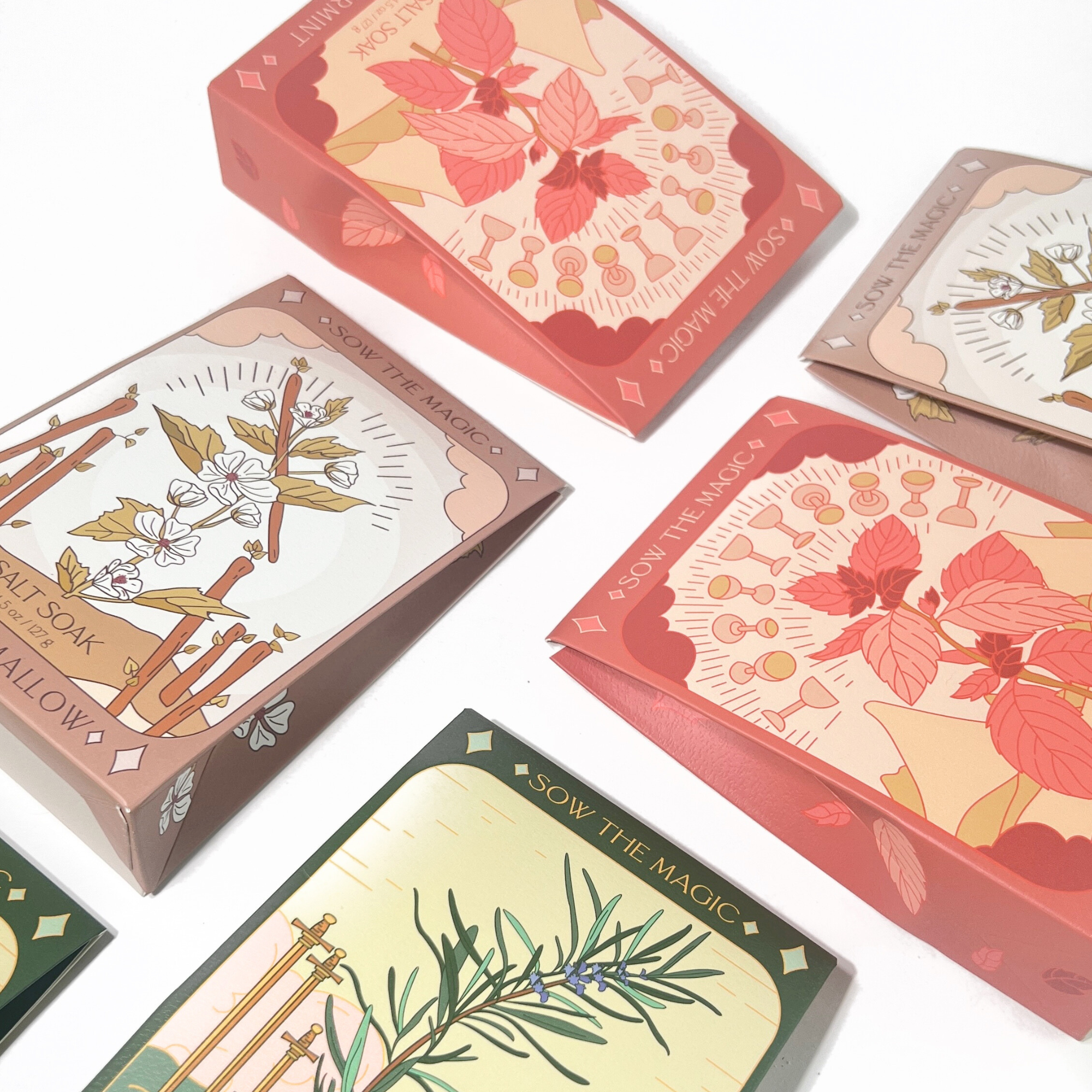 Rosemary Tarot Bath Salt Soak - Image 6