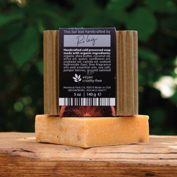 Blood Orange Sage | Organic Shea Butter Soap - Image 4