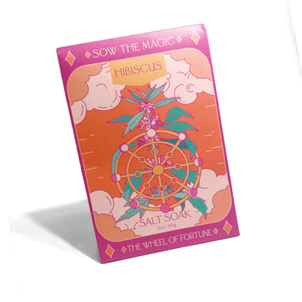 The Wheel of Fortune Salt Soak in Hibiscus - Image 4
