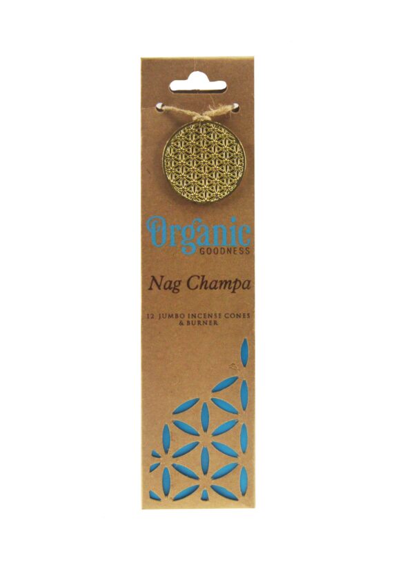 Organic Goodness Incense Cones - Nag Champa - Image 4