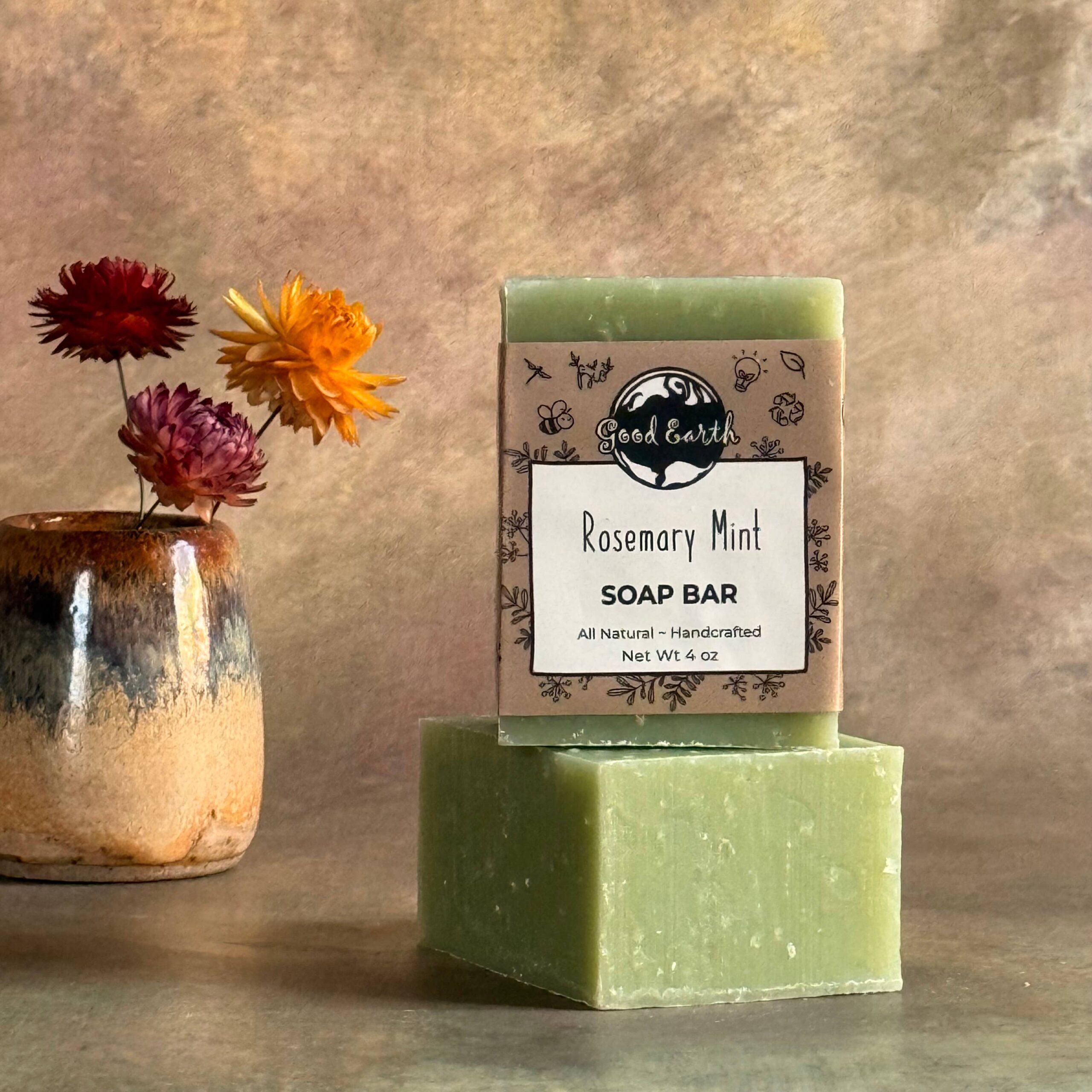 Bar Soap - Rosemary Mint - Image 4