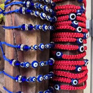 Evil eye and or sea shell Bracelets