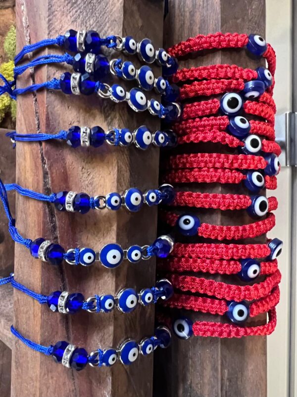 Evil eye and or sea shell Bracelets