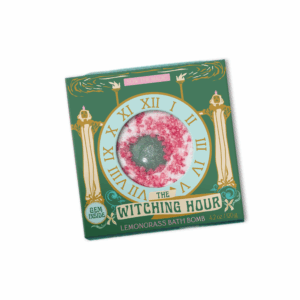 The Witching Hour Lemongrass Bath Bomb with Aventurine