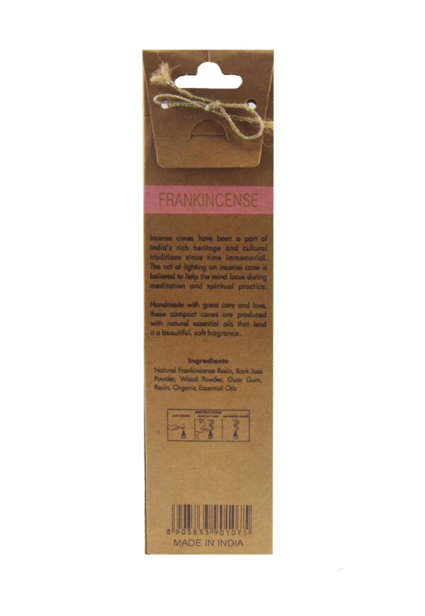 Organic Goodness Incense Cones - Frankincense - Image 2