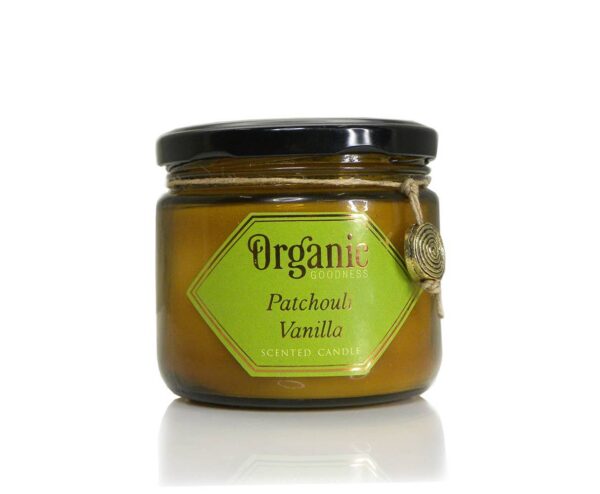 Organic Goodness Candle Patchouli Vanilla - Image 5