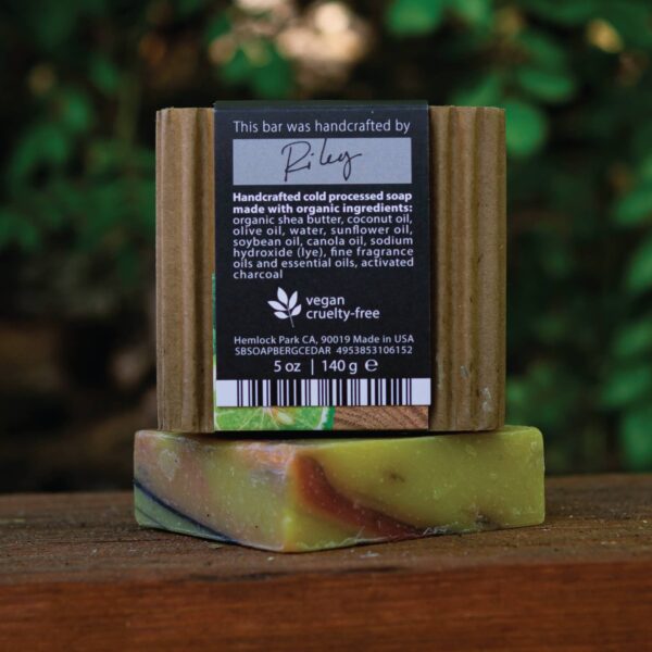 Bergamot Cedar | Organic Shea Butter Soap - Image 4