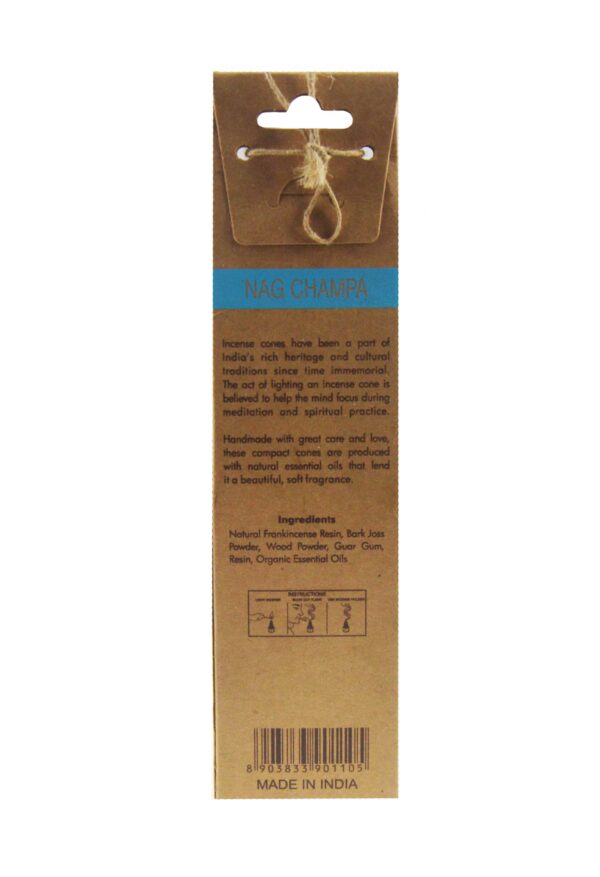 Organic Goodness Incense Cones - Nag Champa - Image 3