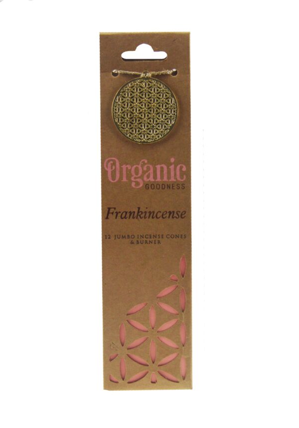 Organic Goodness Incense Cones - Frankincense - Image 3