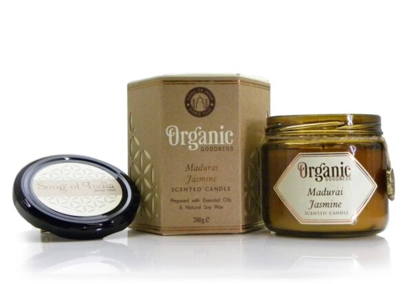 Organic Goodness Candle Jasmine - Image 4