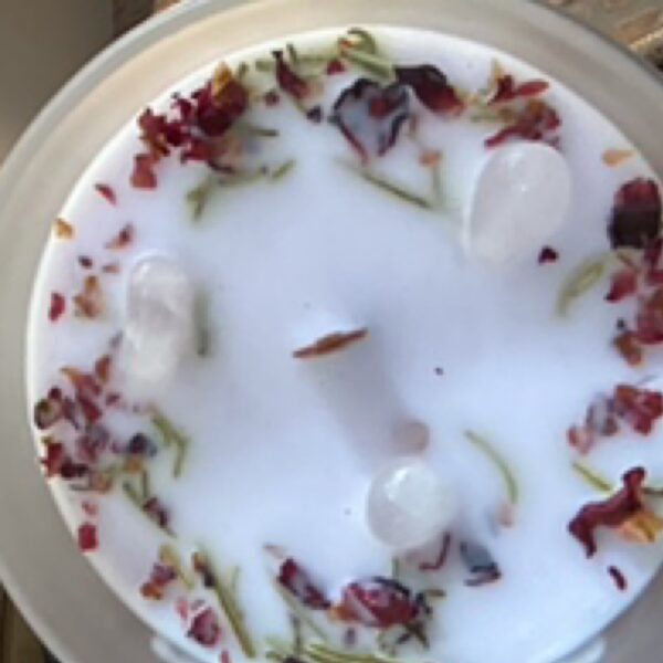 Candles with Crystals (large)