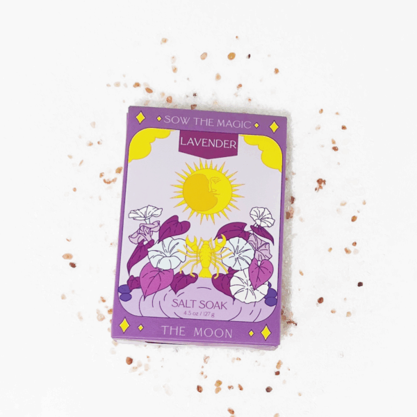 The Moon Salt Soak in Lavender