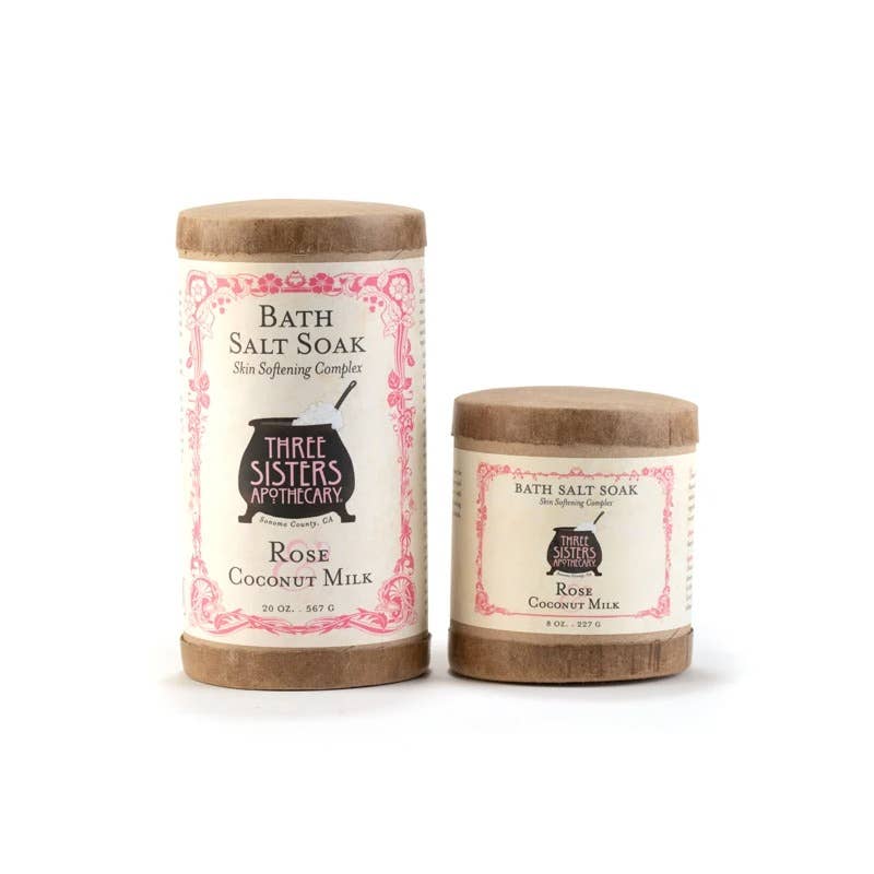 Bath Salt Soak Rose & Coconut Milk - Image 2