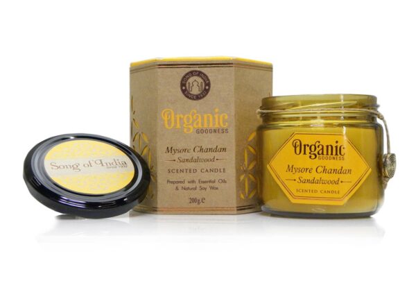 Organic Goodness Candle Sandalwood - Image 7
