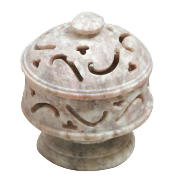 Disco Cone/Stick Incense Holder - Soapstone