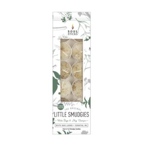 'Little Smudgies' Nag Champa Tealight Smudge Candles (12)