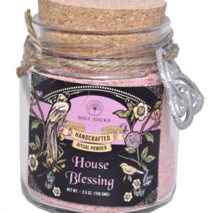 House Blessing Ritual Spell Powder Jar (3.5 oz)