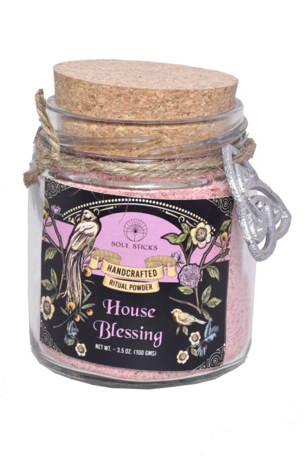 House Blessing Ritual Spell Powder Jar (3.5 oz)