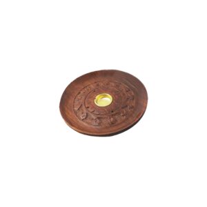 Wooden Incense and Cone Holder (4 in.)