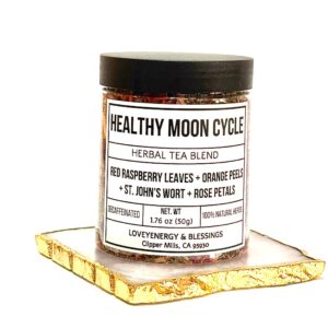 HEALTHY MOON Handcrafted Herbal Tea Blend