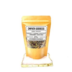 EMPATH GODDESS Handcrafted Herbal Tea Blend 13 Servings