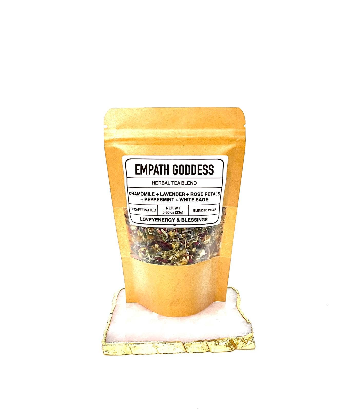 EMPATH GODDESS Handcrafted Herbal Tea Blend 13 Servings