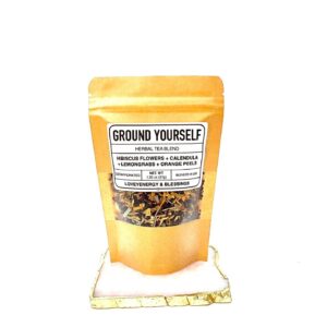 GROUND YOURSELF Handcrafted Herbal Tea Blend 13 Servings