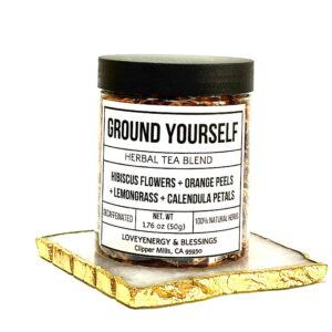 GROUND YOURSELF Handcrafted Herbal Tea Blend