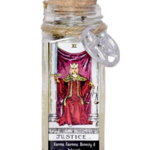 Tarot Candle: Justice (6 oz)