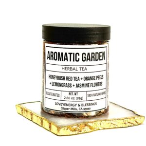 AROMATIC GARDEN Handcrafted Herbal Tea Blend