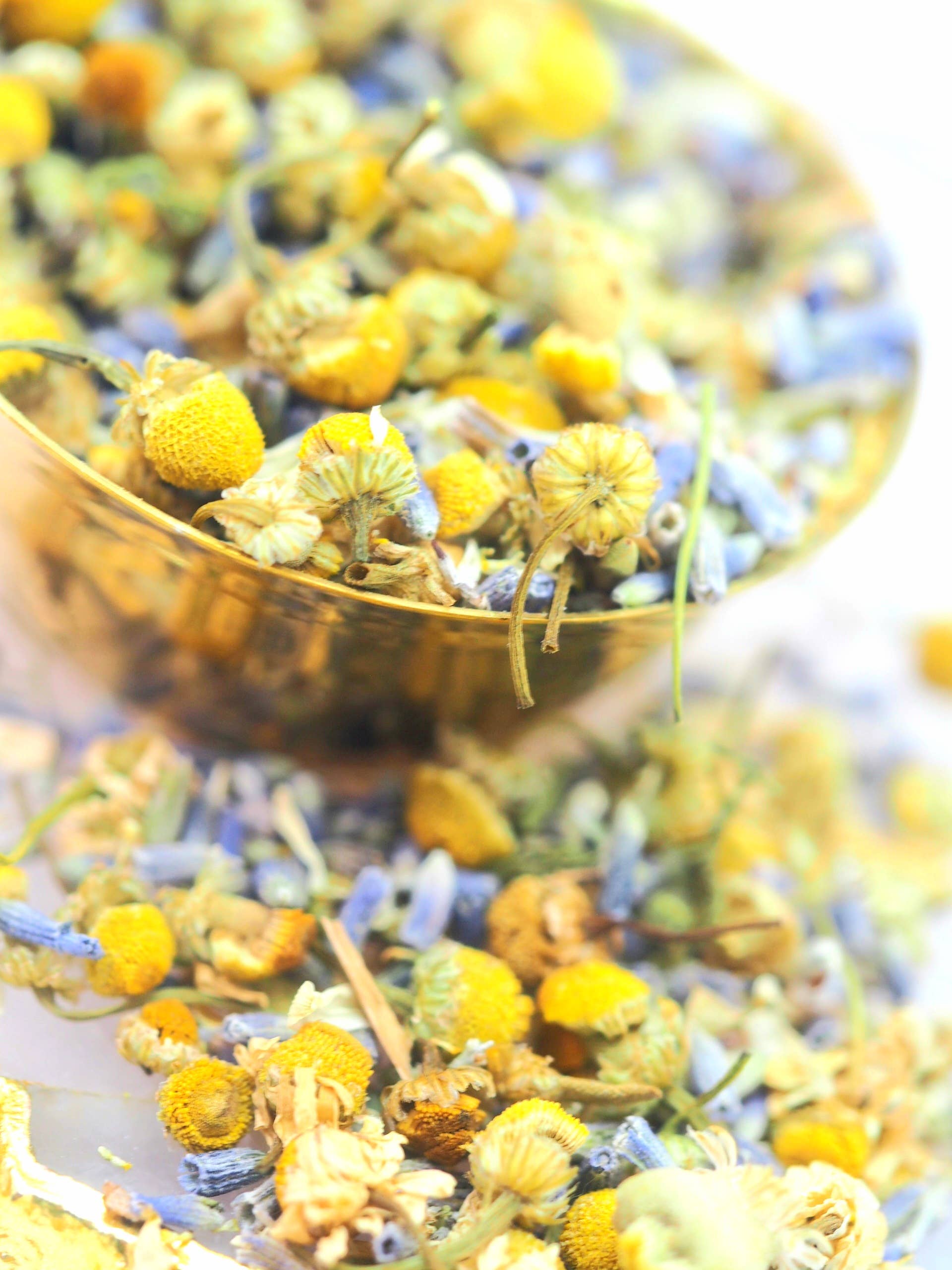 WORRY NOT Herbal Tea Blend - Lavender Buds & Chamomile - Image 2